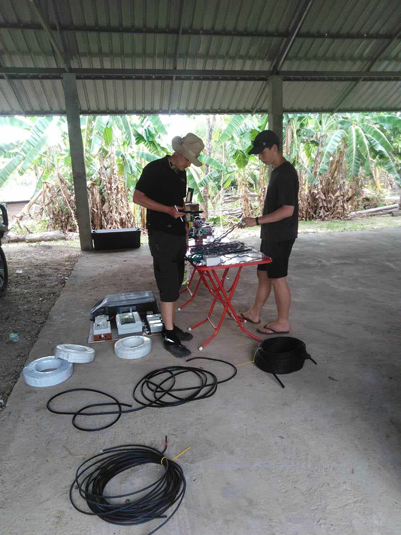 งานเดินสายไฟ